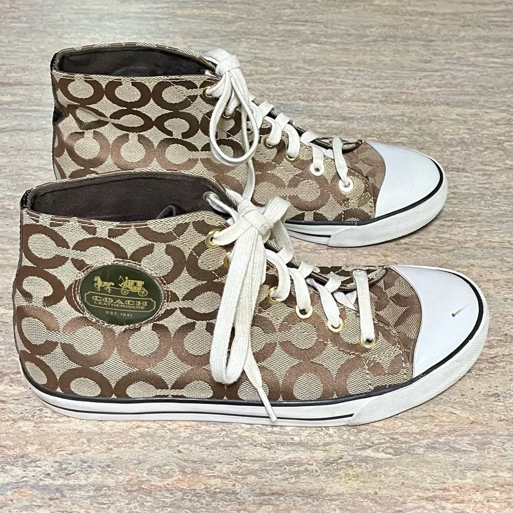 Coach Cardinal high top sneakers - Picture 4 of 16